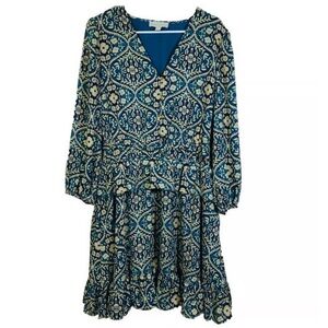 Ryegrass Floral Patterned Dress Size: XL